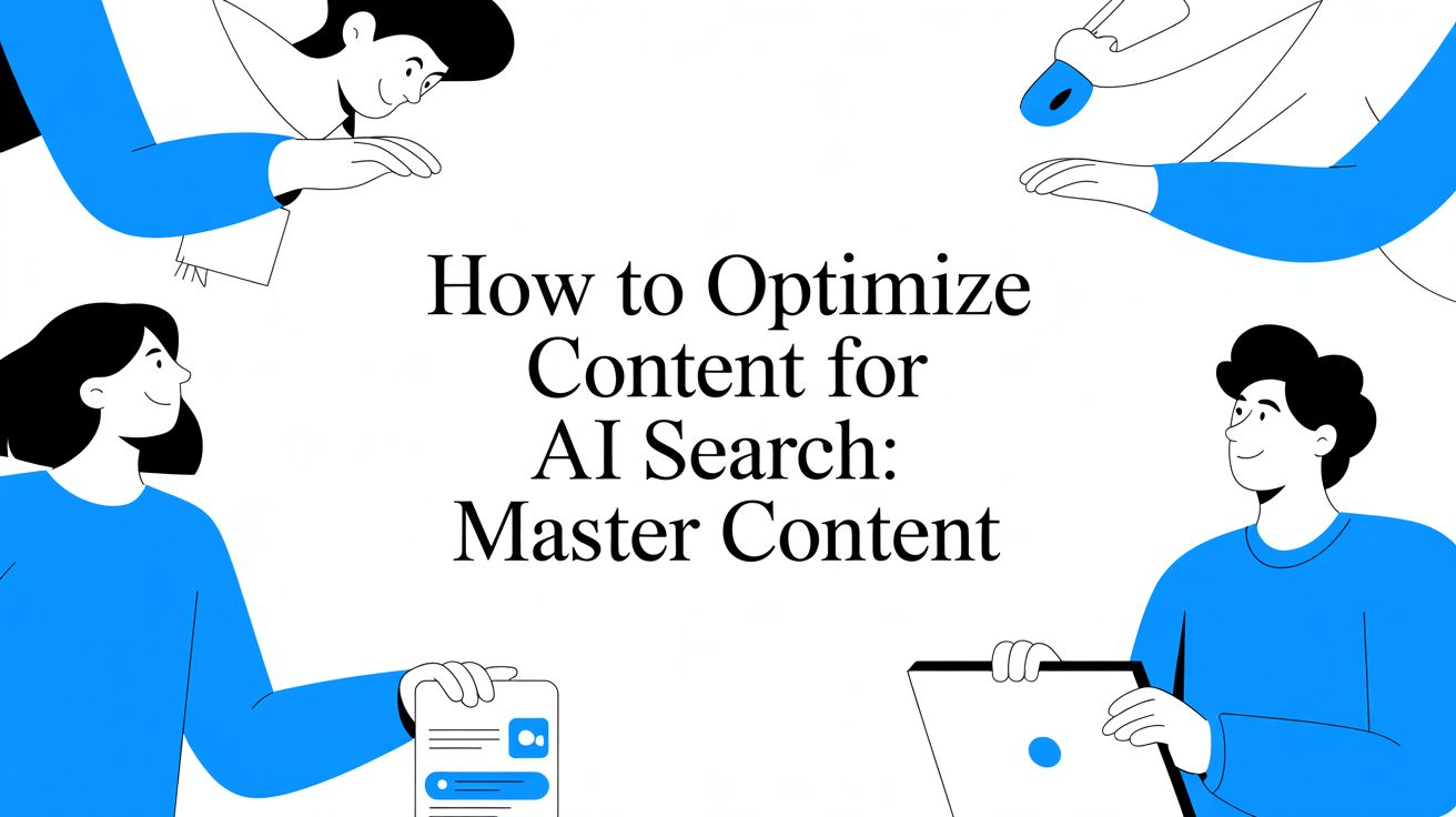 How to optimize content for ai search: Master Content