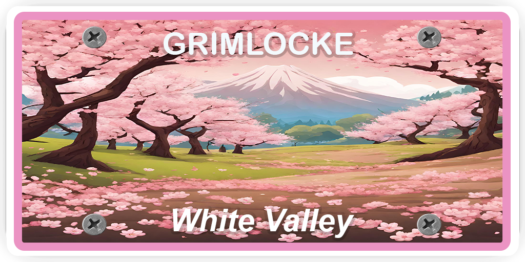 Cherry Blossom 1 Plate