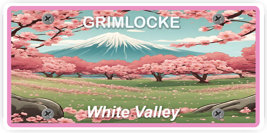 Cherry Blossom 2 Plate