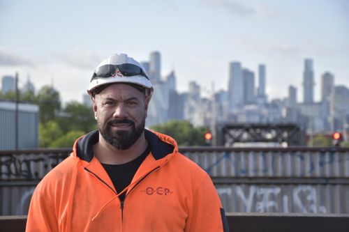 Oceana Concrete Pumping, specialising in high-rise concrete pumping operations in Melbourne.