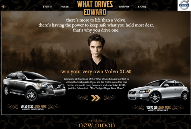 Edward Volvo Twilight