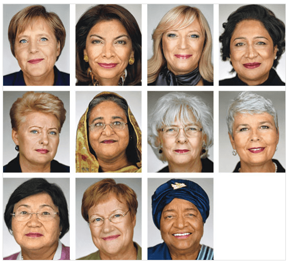 glamour women of the year - state heads & presidents