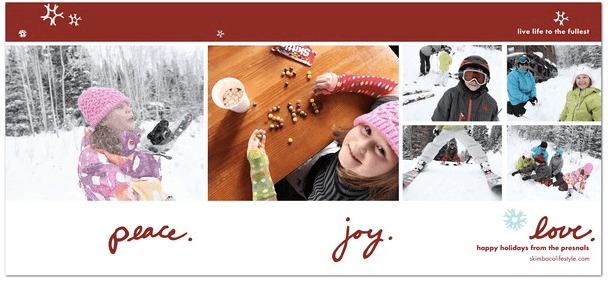 customized christmas cards