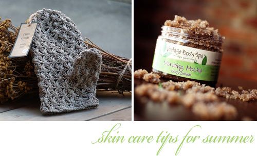 skin care products for summer