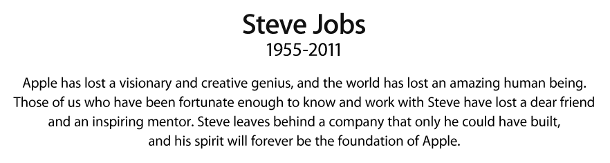 Inspirational Quote from Steve Jobs: Don't Waste Your Time Living Someone Else's Life