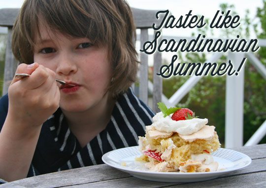 brita cake, brita kakku, meringue cake recipe