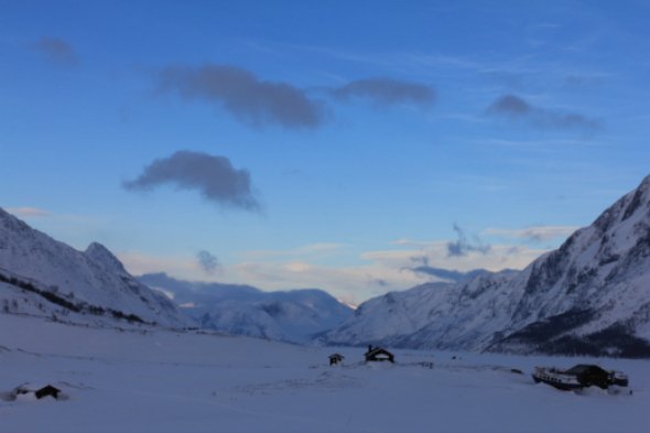 Views of Gjendesheim in Norway