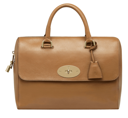 Mulberry Del Rey Deer Brown Grainy Print,