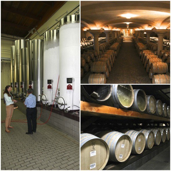 Ferrari-Carano Barrels and Stainless Steel Tanks