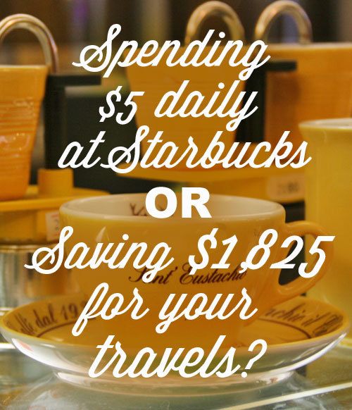 5$ daily save adds up to $1,825 annually