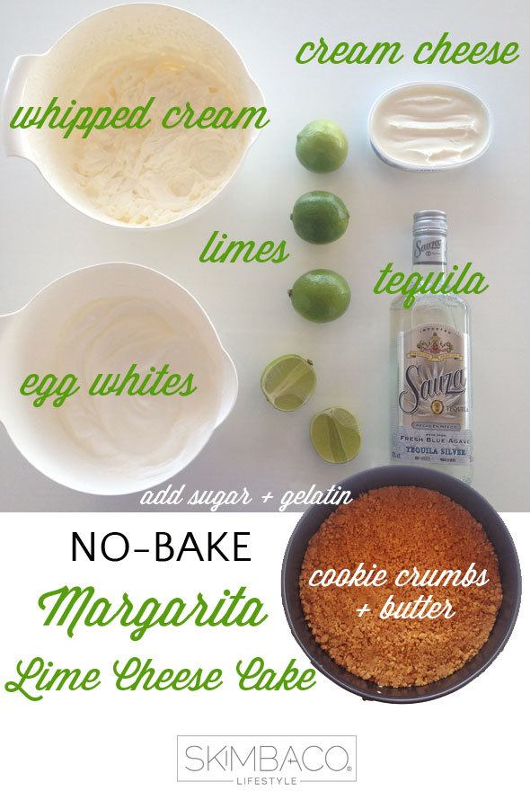 how to make no-bake cheese cake / key lime pie
