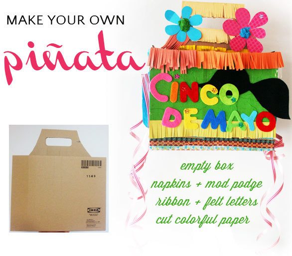 DIY piñata instructions for Cinco de Mayo party