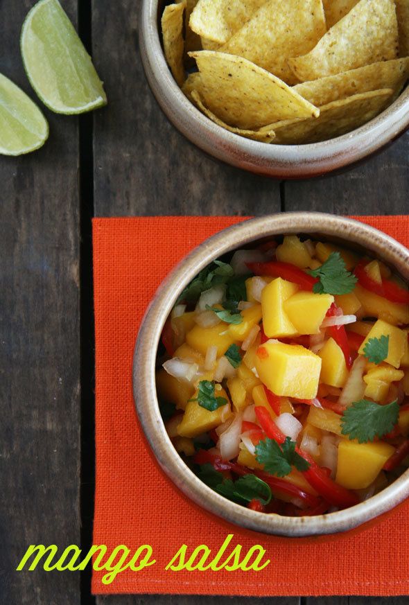 mango salsa for cinco de Mayo parties