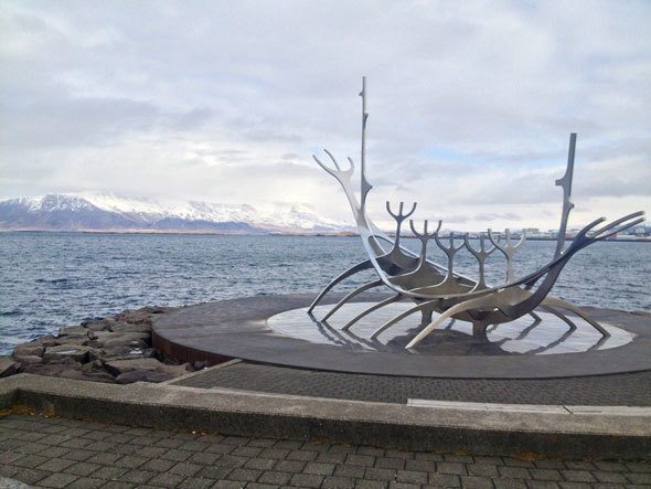 sun voyager in Reykjavik