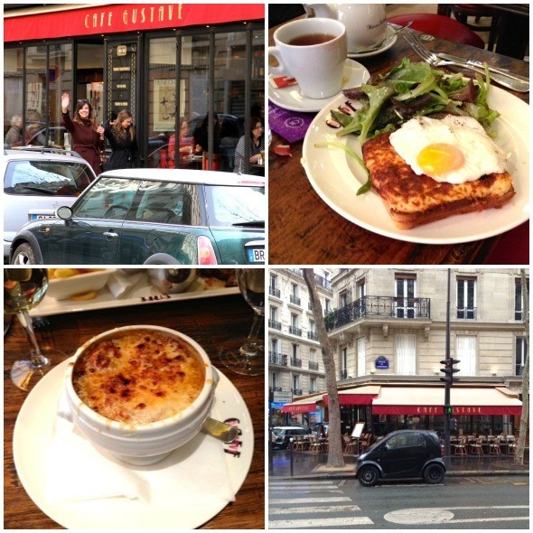 Cafe Gustave near the Eiffel Tower