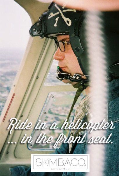 Bucket list: ride a helicopter