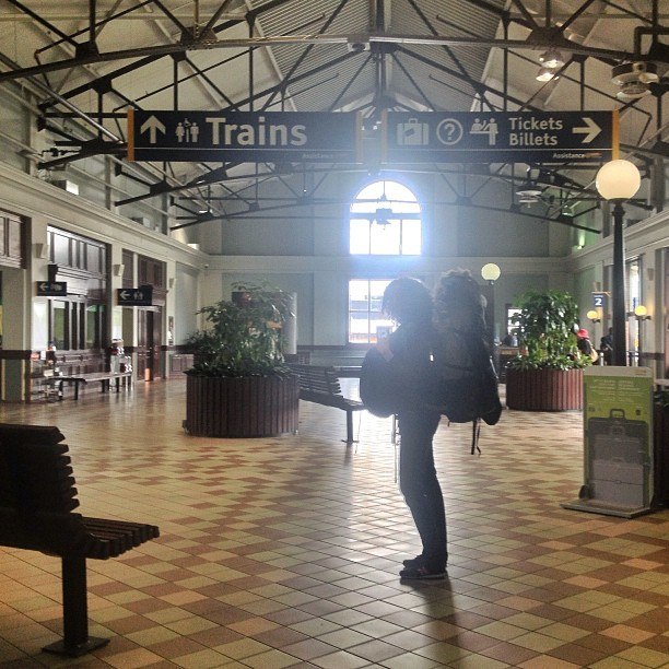 Halifax, Nova Scotia train station