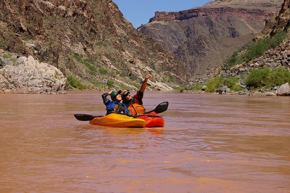 Kayking on the Grand Canyon I @Gene17Kayaking
