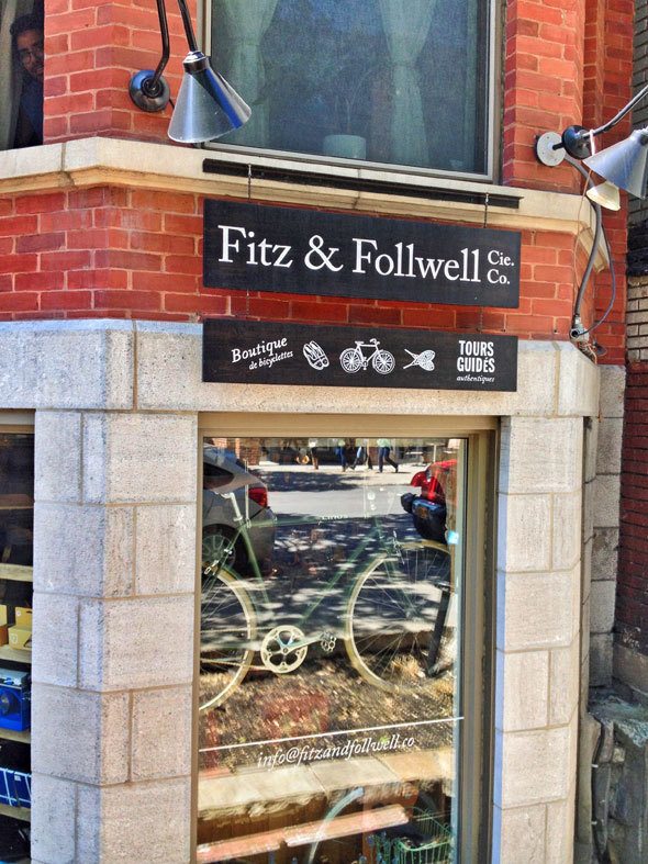 Montreal bike shop, read more at https://skimbacolifestyle.com/2013/07/montreal-bike-tour.html