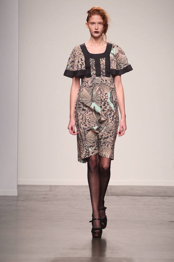 ivana helsinki butterfly dress ss 2014