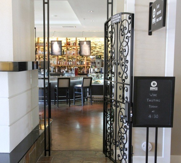 Bean and Bottle Entrance