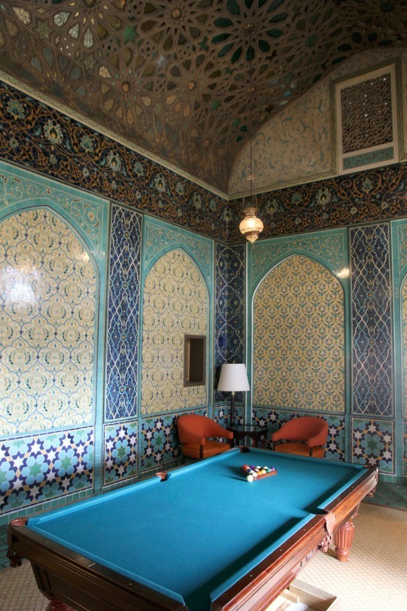 Billard Room at The Fairmont San Francisco's Penthouse Suite 