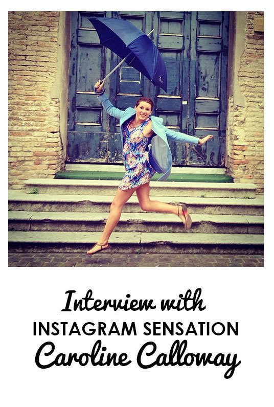 Interview with Caroline Calloway 