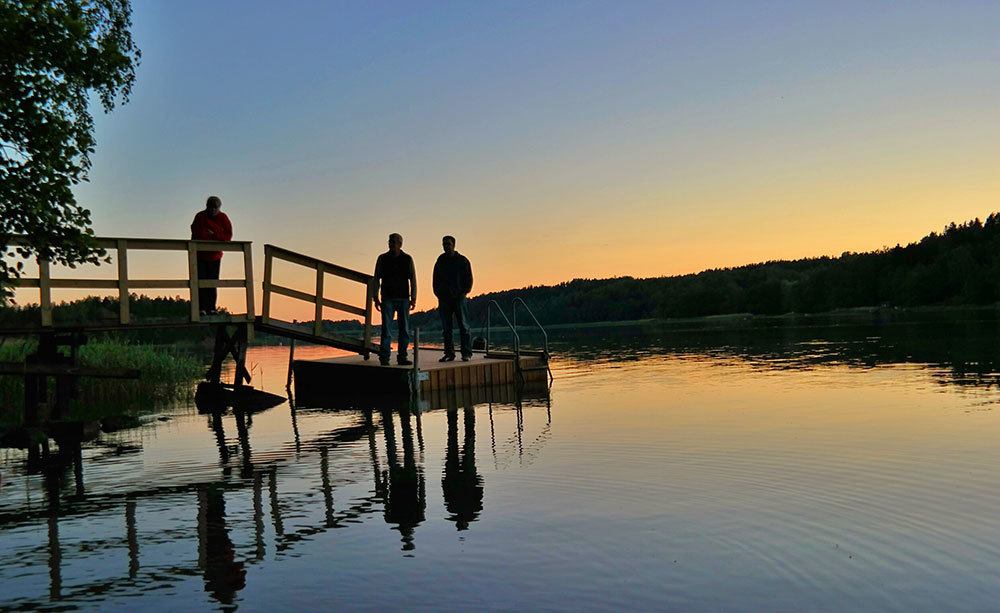 nightless night in Finland during midsummer in Turku archipelago. Photo by Katja Presnal | @skimbaco