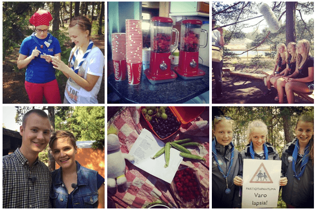 Some of the #partiomestari photos already posted.