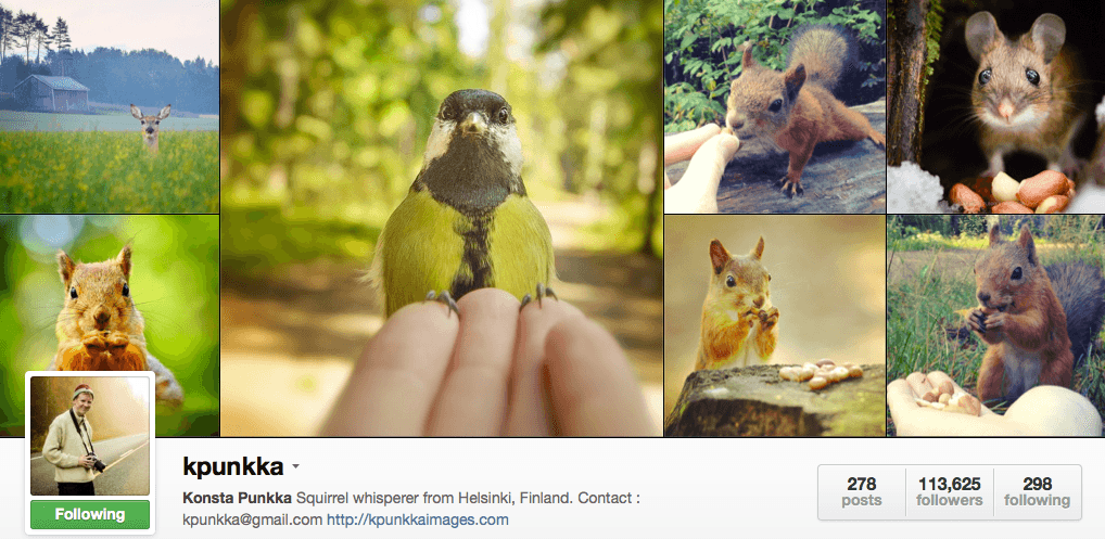 Follow KPunkka on Instagram. 