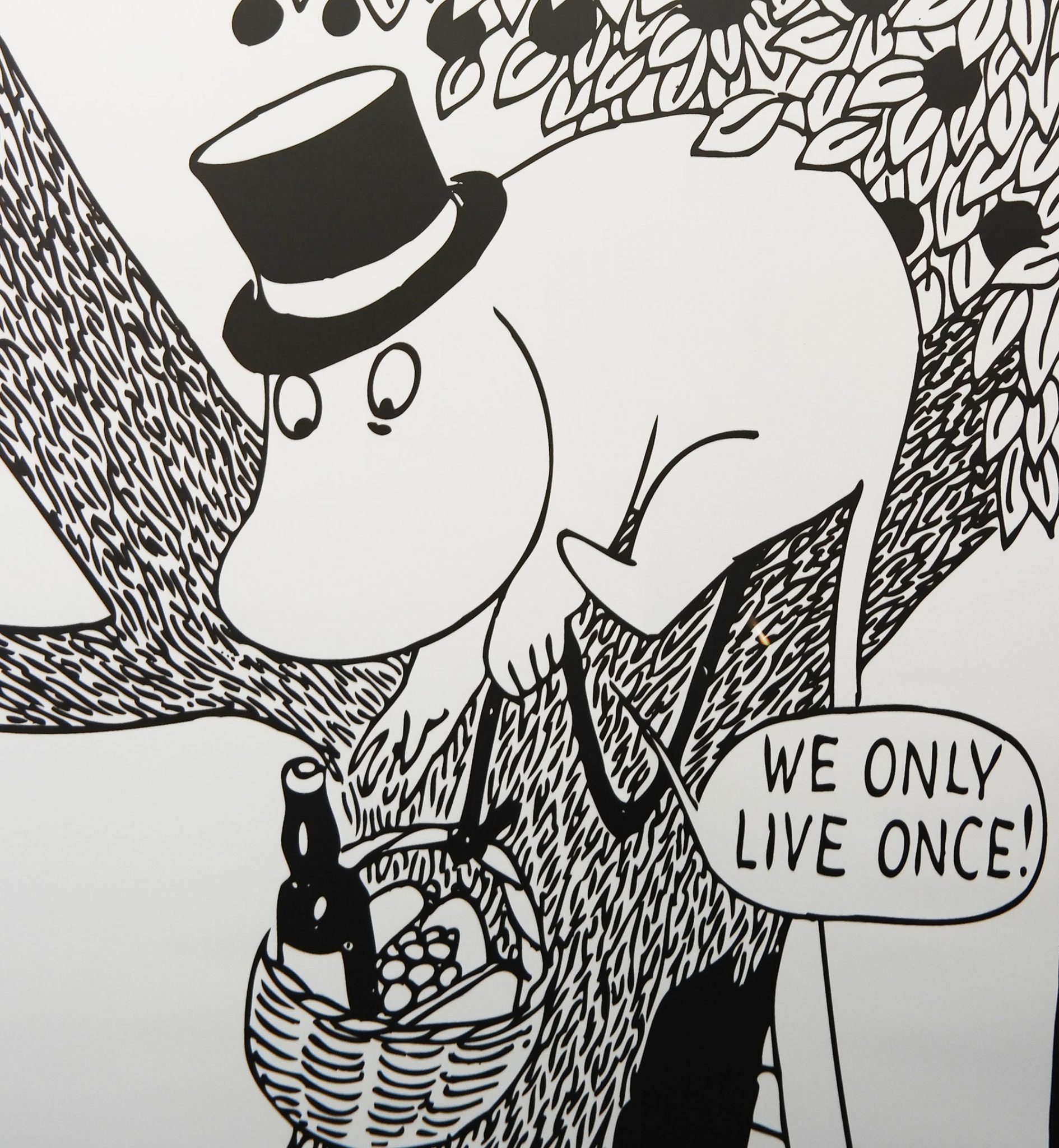 YOLO says Moominpappa