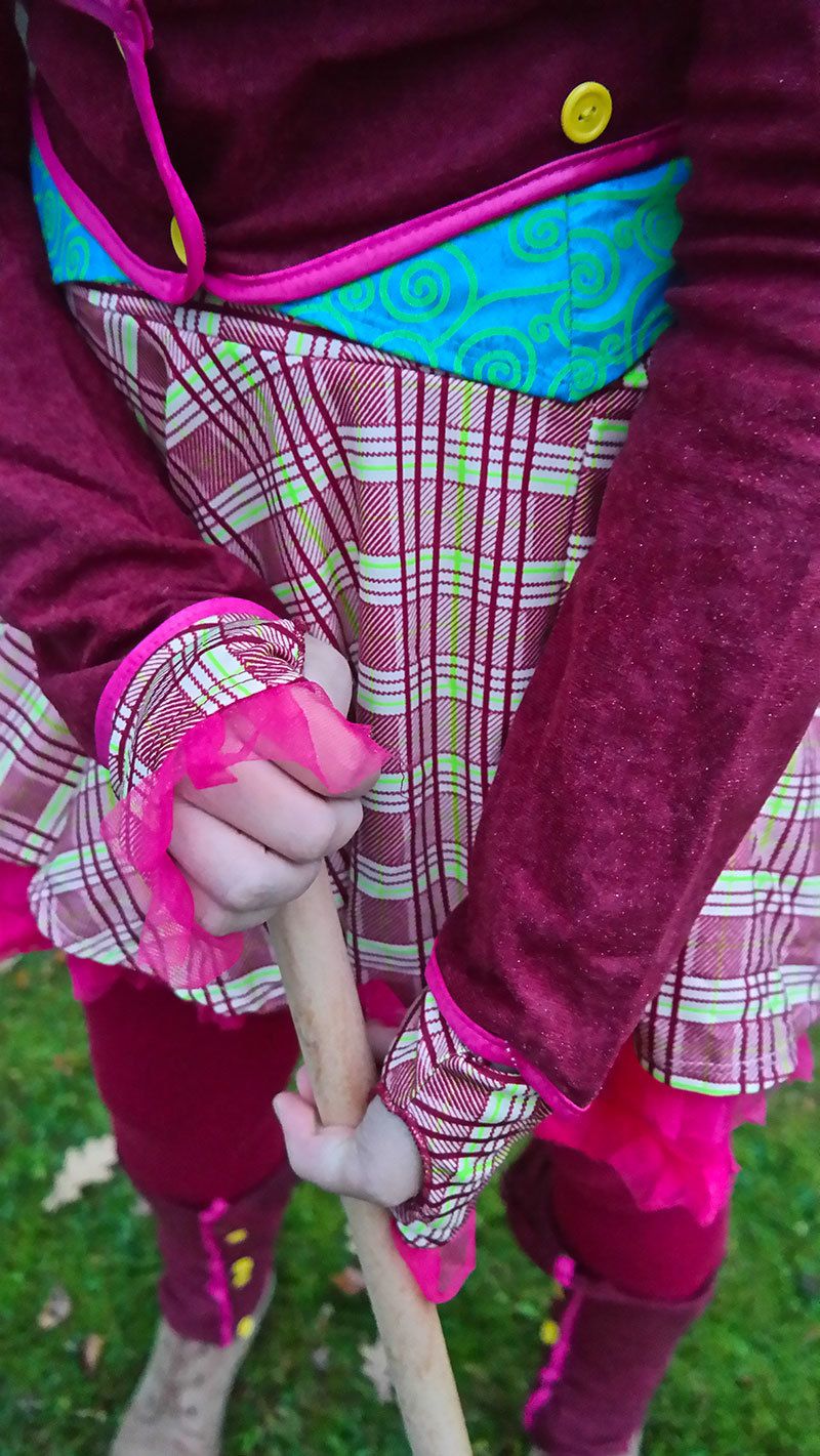 Mad Hatter costume details