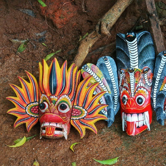 sri lankan masks