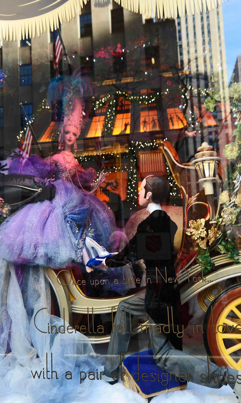 Once upon a time in New York... Cinderella fell madly in love with a pair of designer shoes.