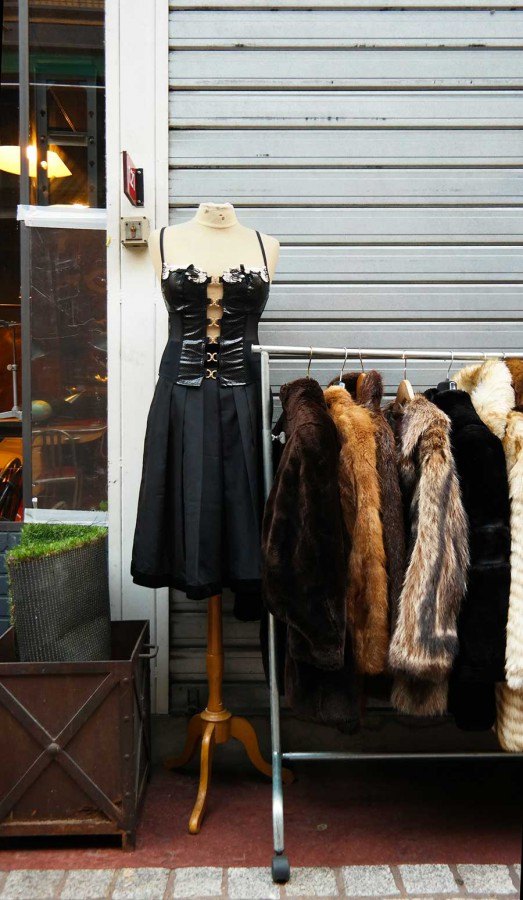fashion finds from Paris flea market