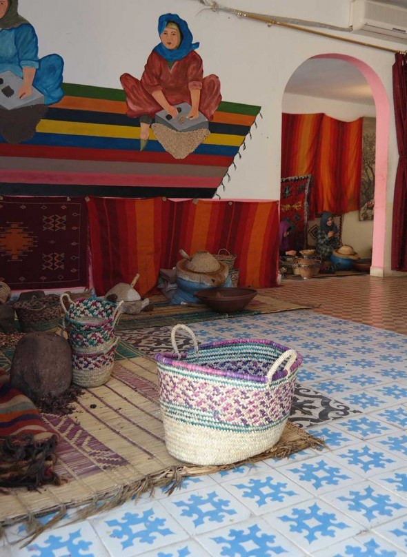 argan oil co-operative in Morocco
