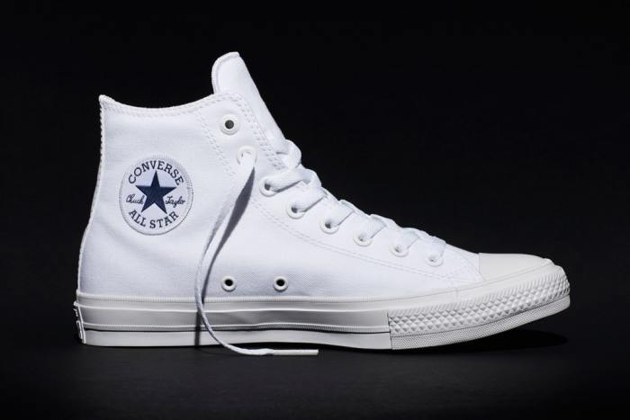 New Chuck II white high-top. 