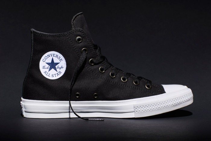 New Chuck II black high-top.