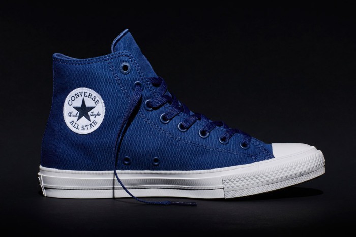 new Chuck II blue high-top. 