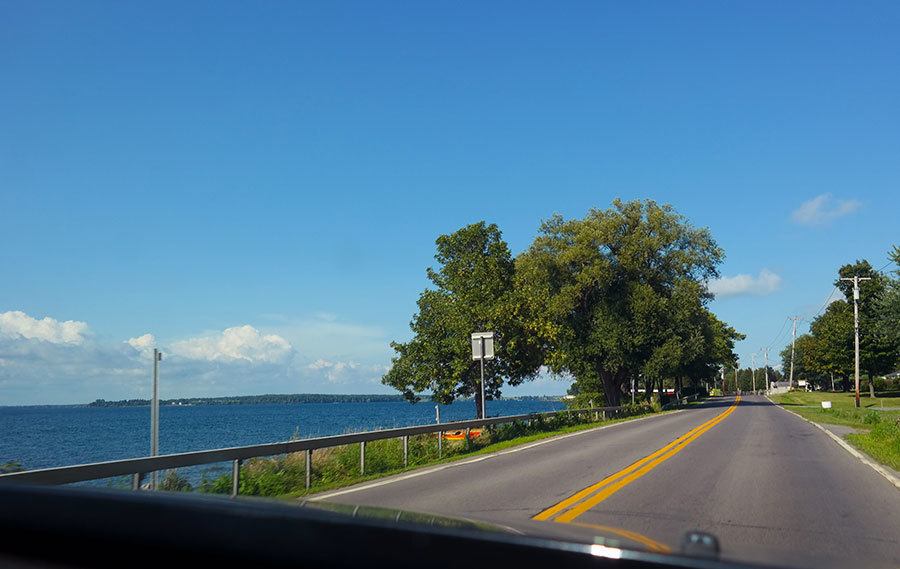 Great Lakes Seaway Trail upstate New York