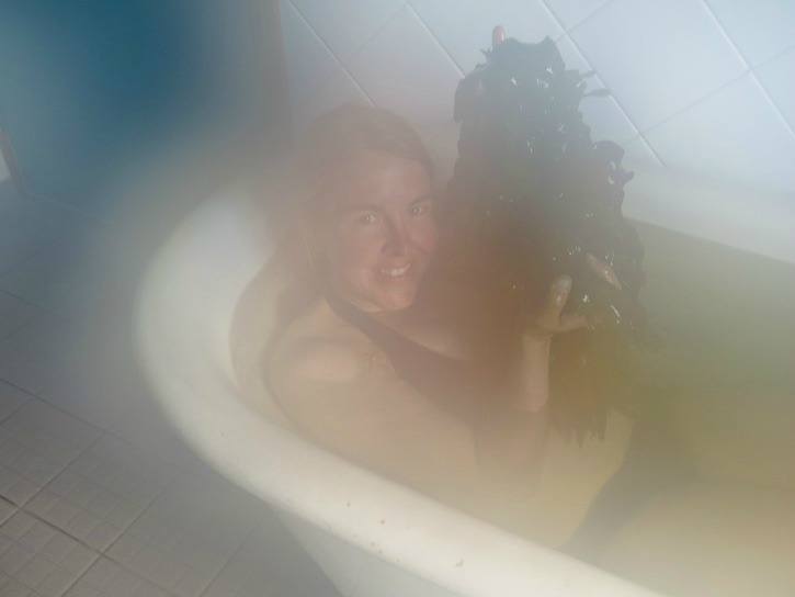 Seaweed-bath-Kilkee - destination unknown