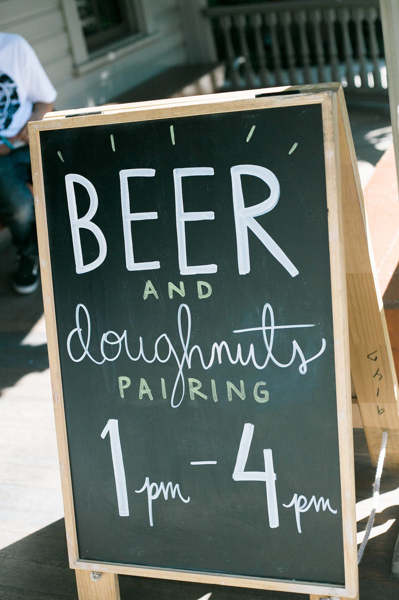 Beer & donut pairing