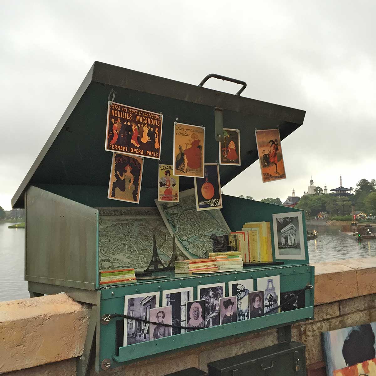 Pictures for sale - like in Paris. Photo taken at Epcot, Orlando
