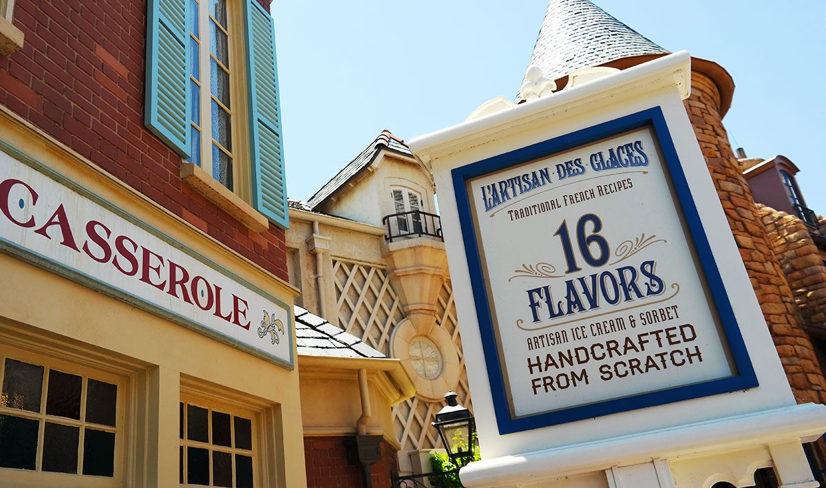 you can find L'Artisan des Glaces, an ice cream shop with 16 different flavors of ice cream (and sorbet).