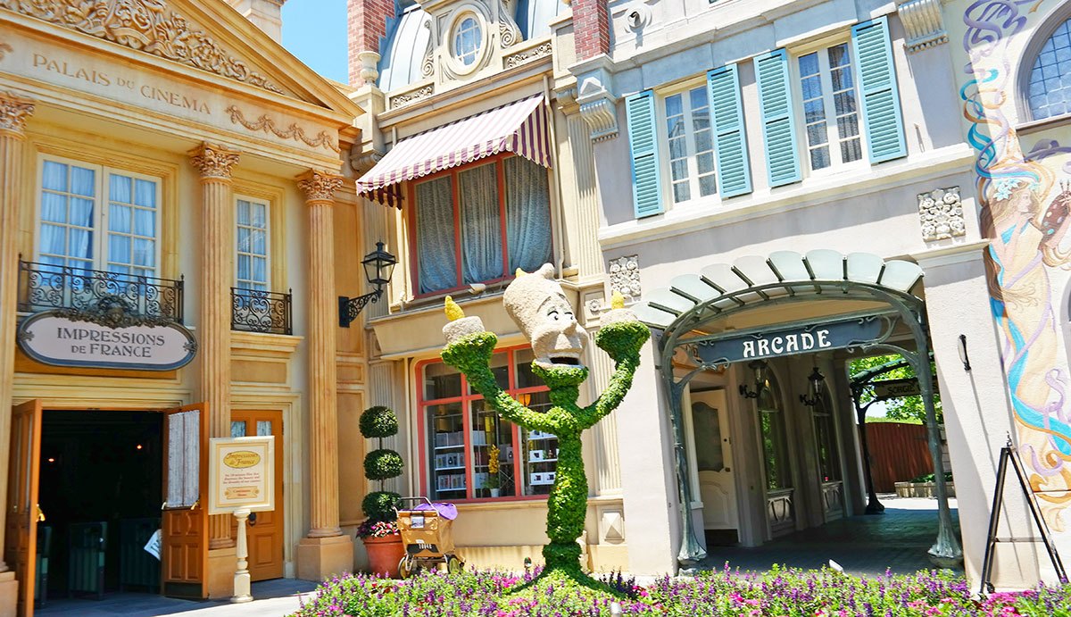 Epcot's world showcase: France