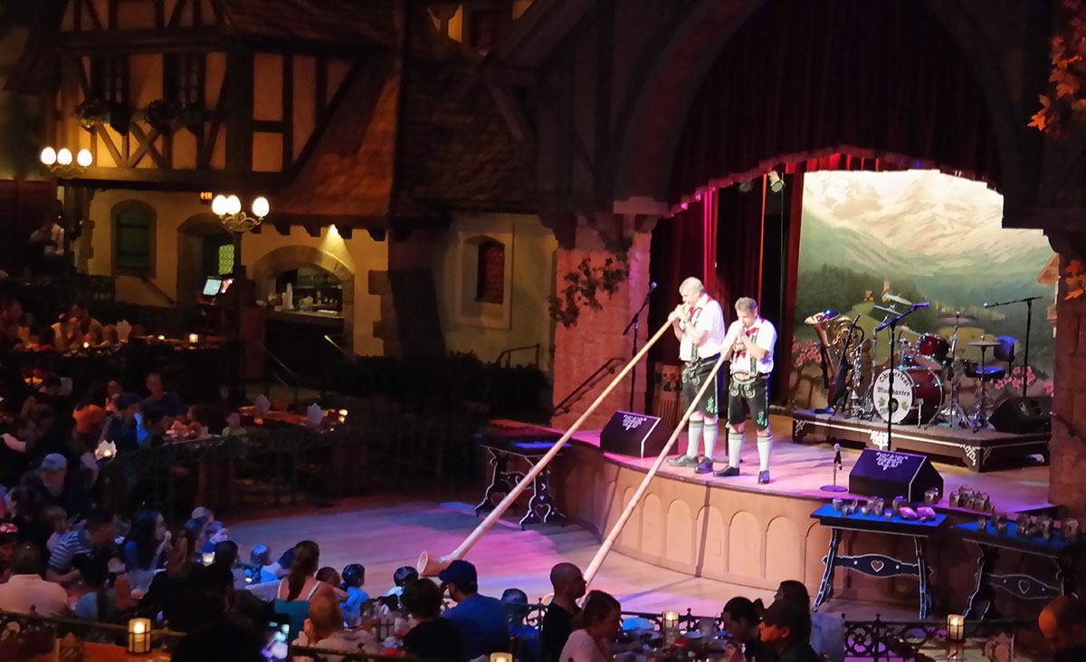 German restaurant in Epcot's Germany