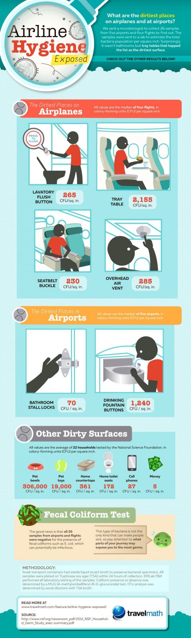 Ariline hygiene exposed and how to avoid the germs on flights.