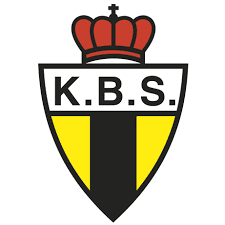 Logo van Koninklijke Berchem Sport met kroon en zwart-geel schildontwerp