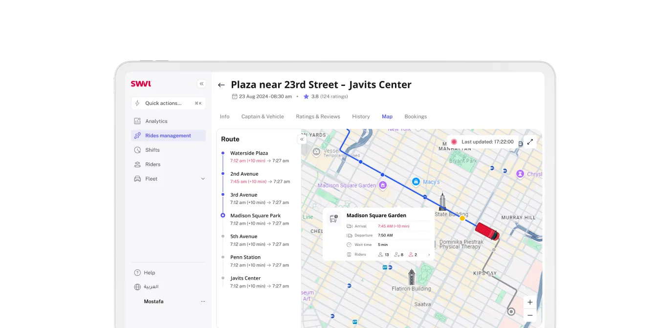 swvl partner portal app