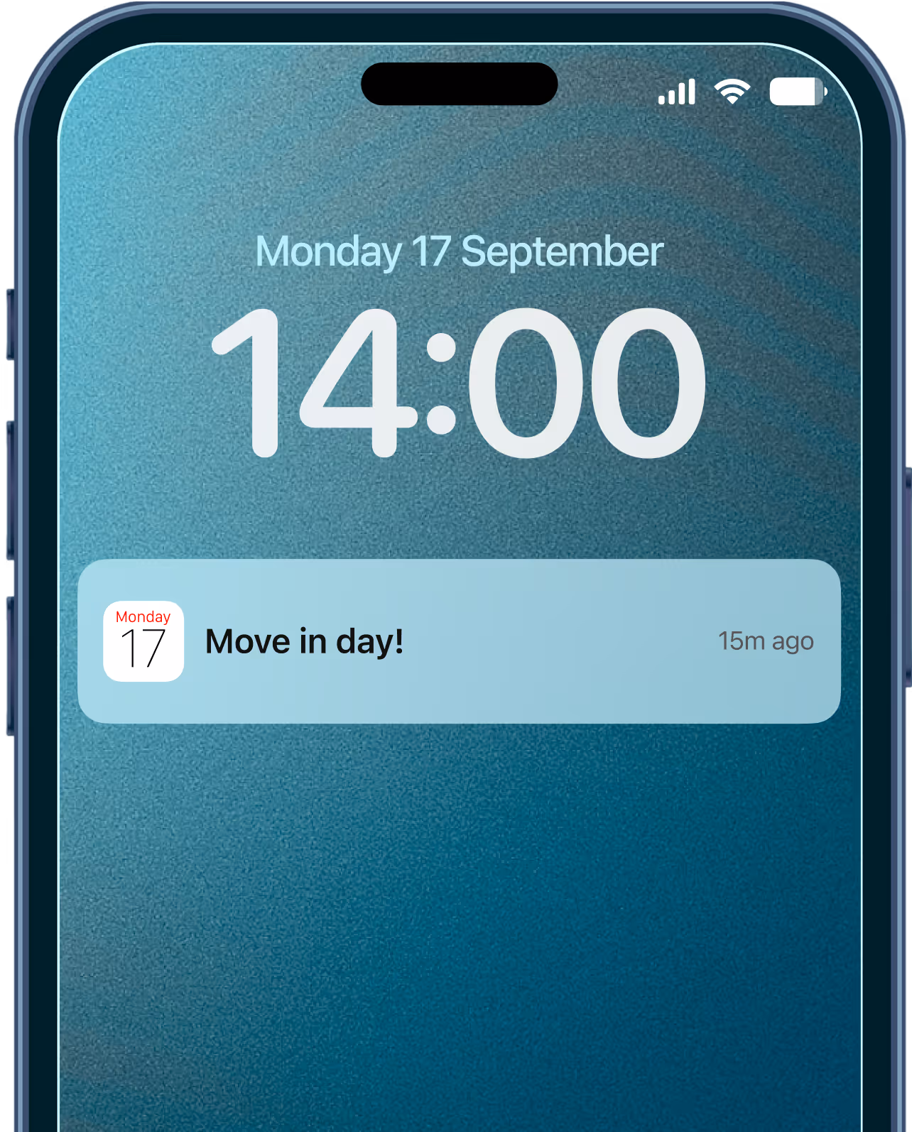Zeroo notifications graphic in mobile